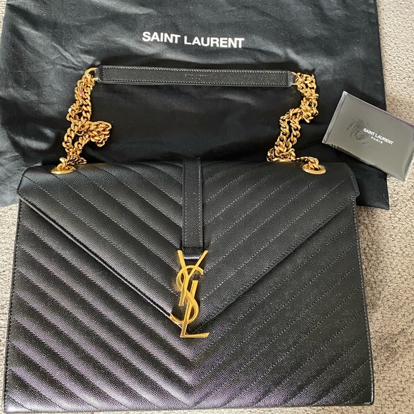 Saint Laurent Large Envelope Bag - Picture 1 of 6